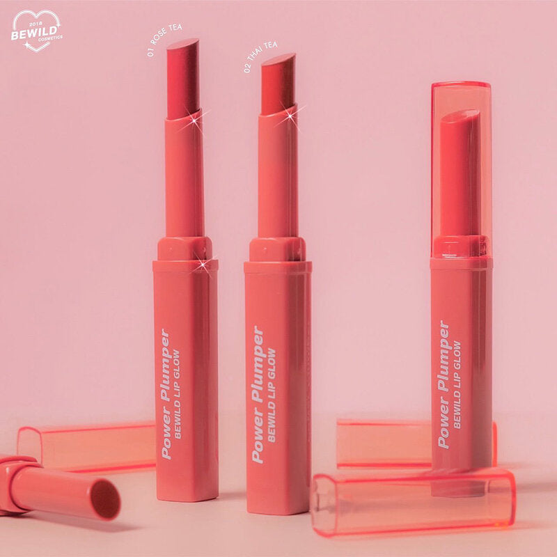 beWiLD Lipstick - Power Plumper #02 Thai Tea - Beauty Buddy