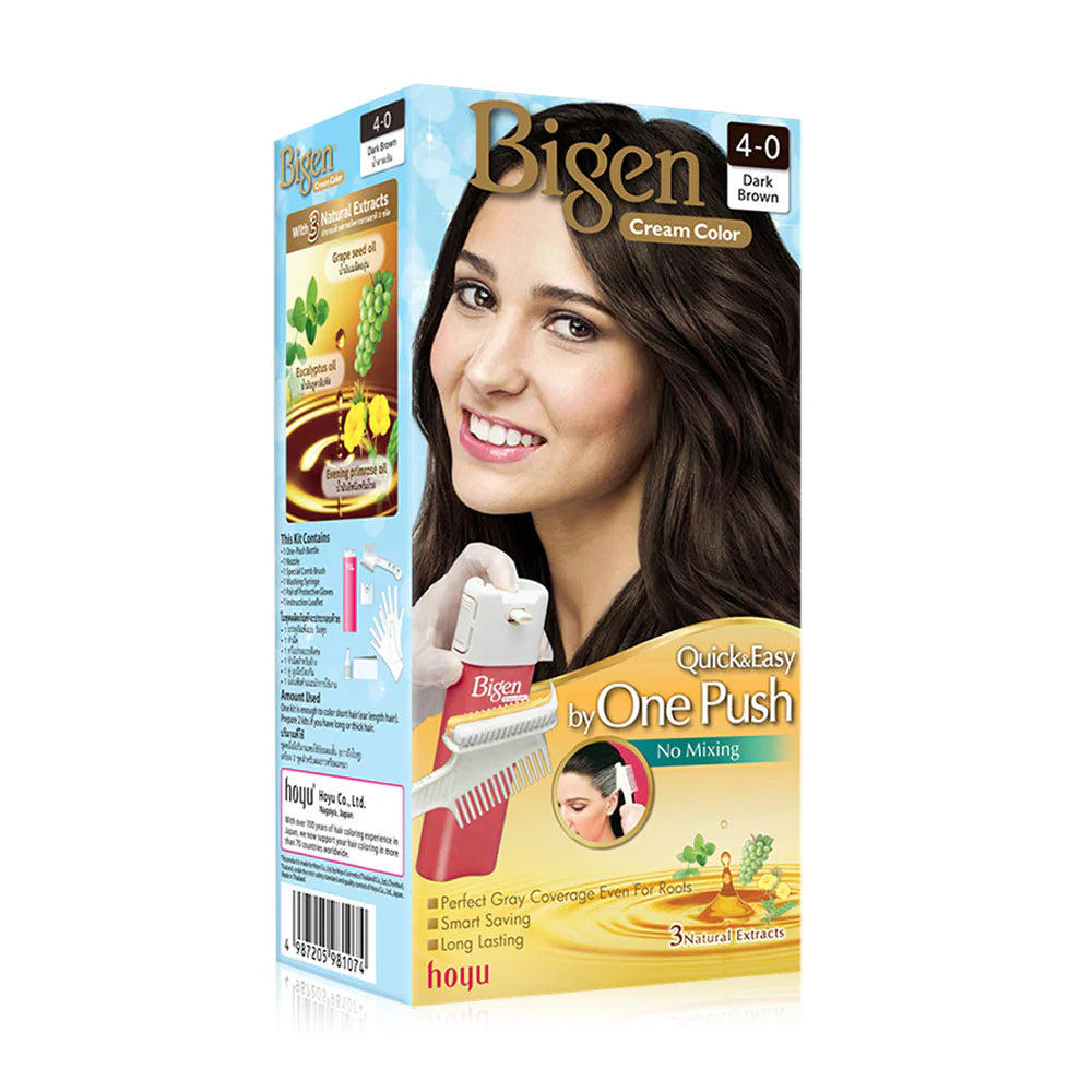 Bigen Cream Color 208g #Dark Brown