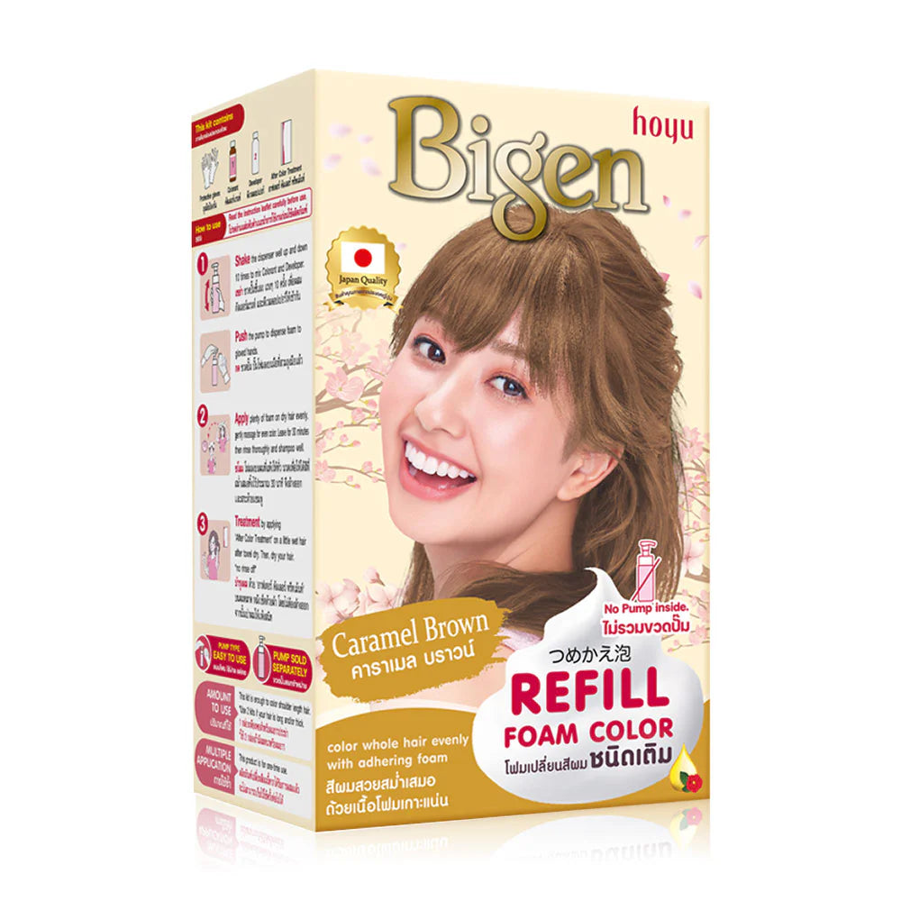 Bigen Refill Foam Color 223g - Caramel