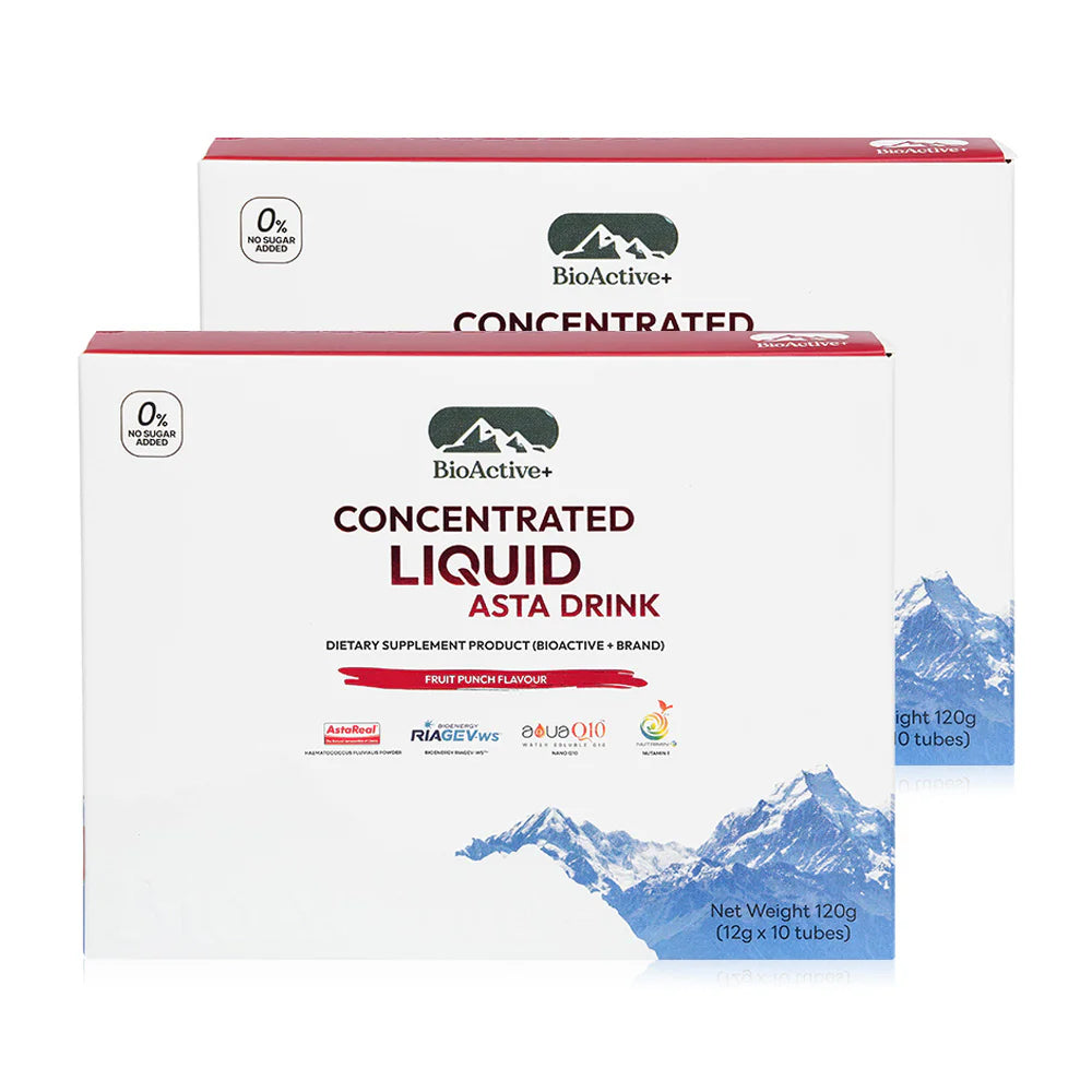 Bioactive Plus Concentrated Liquid Astra Drink 10 Tubes x 2 Boxes