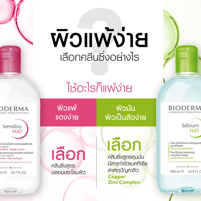 Bioderma Sebium H2O Cleansing Micellar Water 100ml