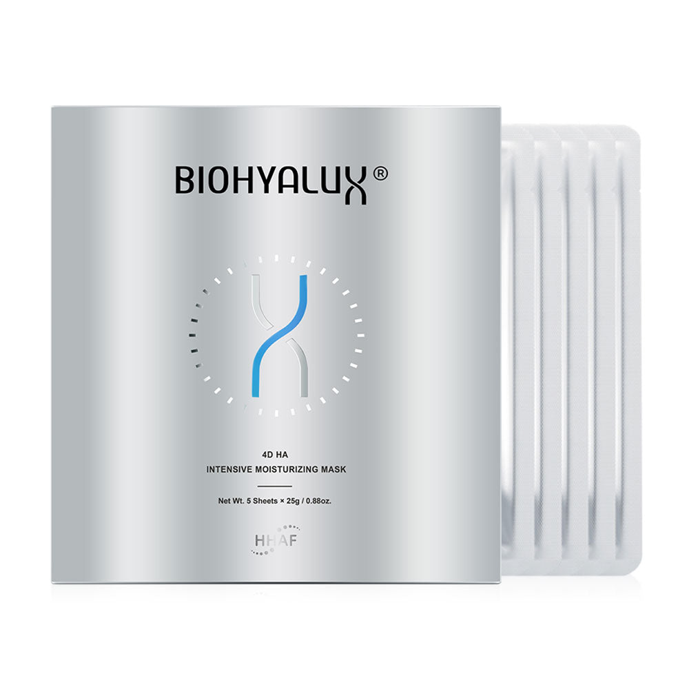 Biohyalux 4D HA Intensive Moisturizing Facial Mask Sheets 25g x 5 Sheets