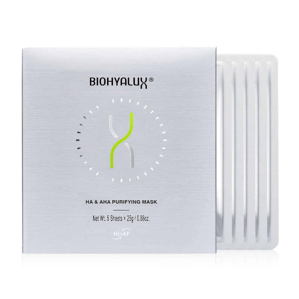 Biohyalux HA & AHA Purifying Mask 25g x 5 Sheets