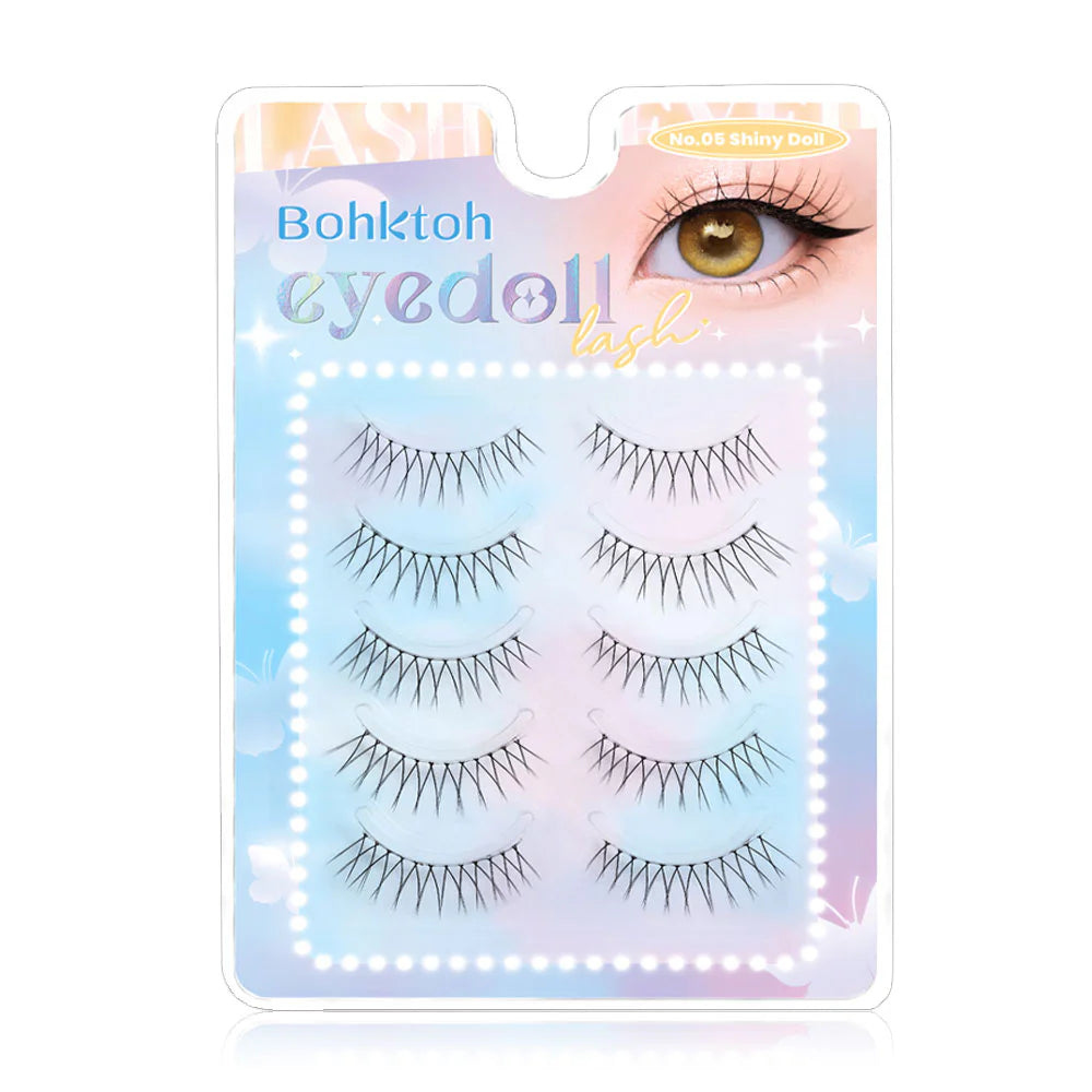 Bohktoh Eyedoll Lash 5 Pairs #05 Shiny Doll