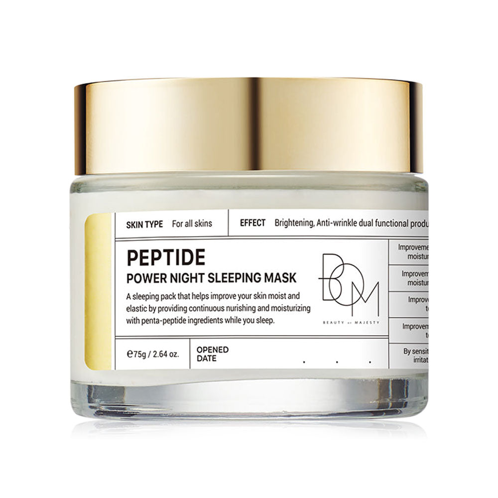 BOM Night Sleeping Mask - Peptide Power Formula - Beauty Buddy