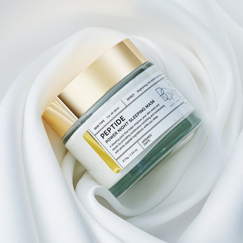 BOM Night Sleeping Mask - Peptide Power Formula - Beauty Buddy