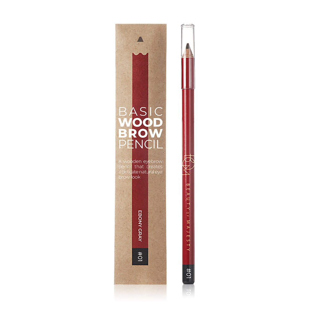BOM Brow Pencil - 1g Ebony Gray - Beauty Buddy