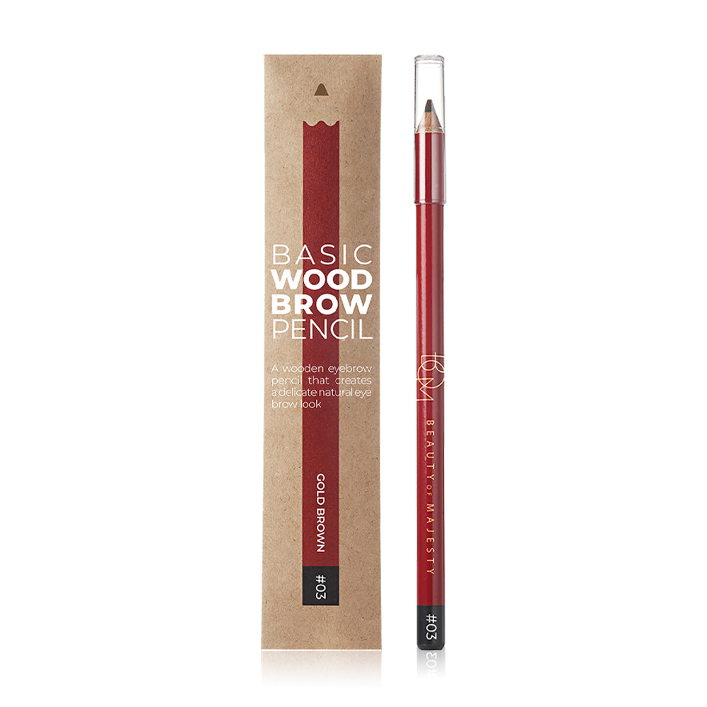 BOM Brow Pencil - 1g Gold Brown - Beauty Buddy