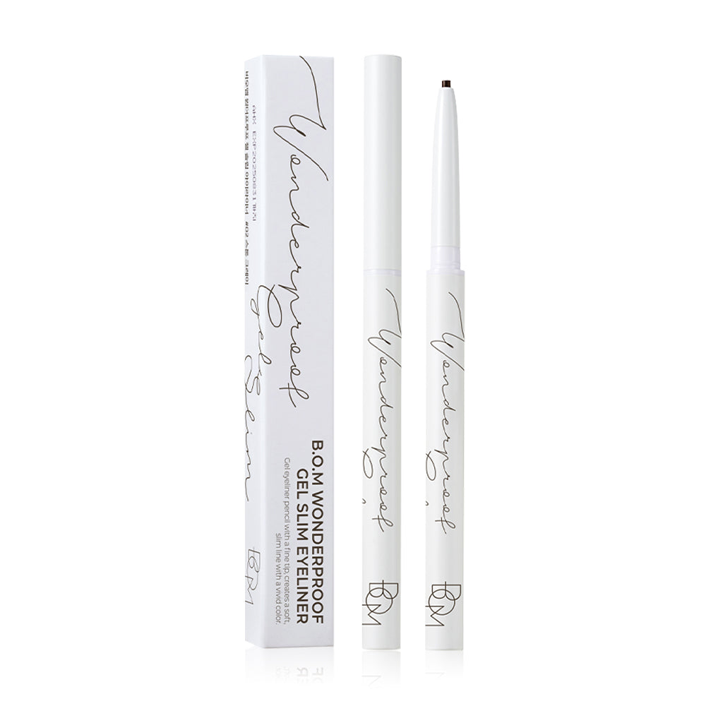 BOM Gel Eyeliner - Waterproof Deep Brown - Beauty Buddy