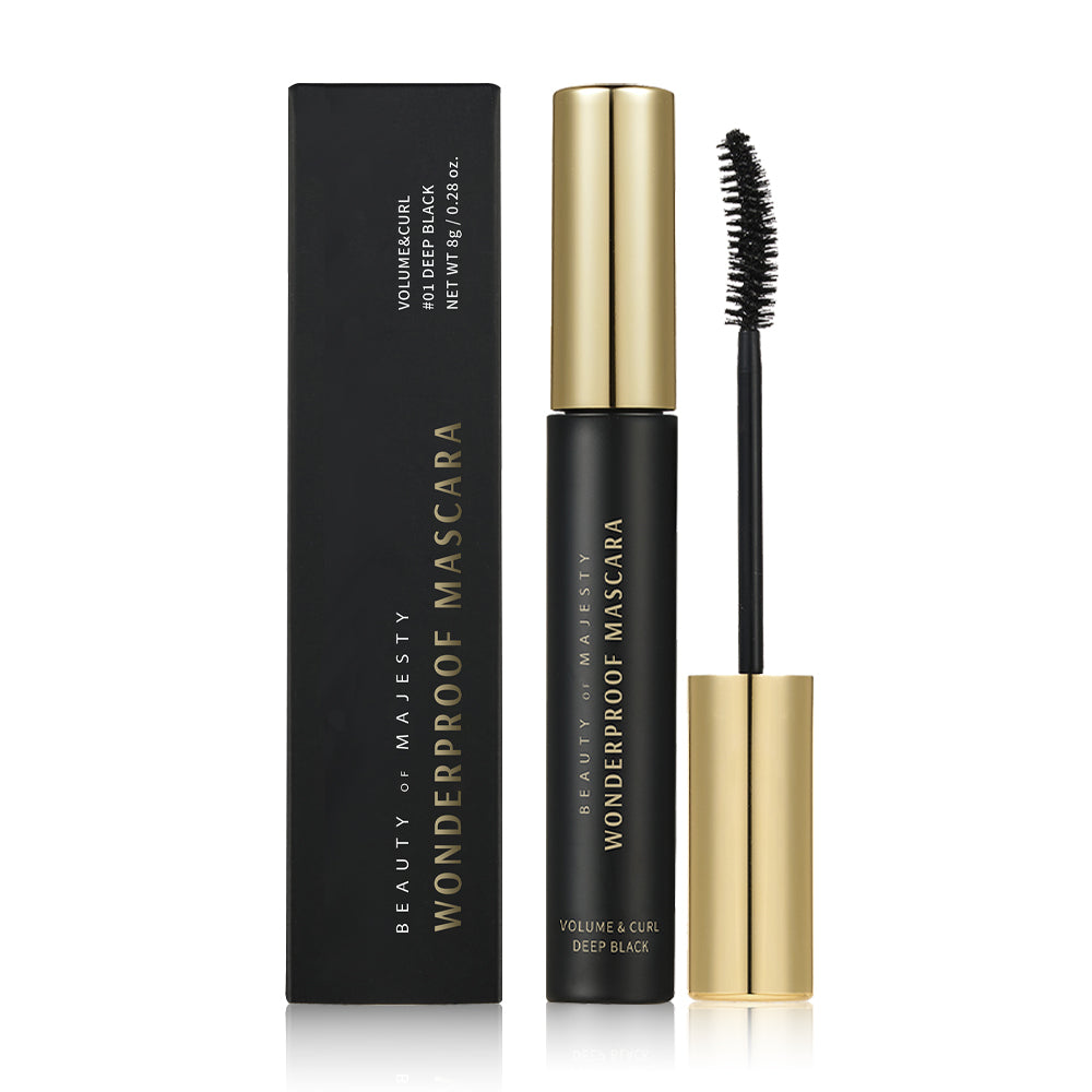 BOM Mascara - Volume & Curl in Deep Black - Beauty Buddy