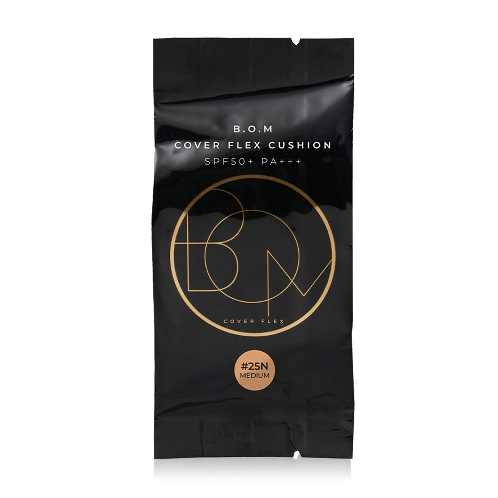 BOM Cushion Foundation Refill - SPF50+ PA+++ #25N Medium Semi-Matte - Beauty Buddy