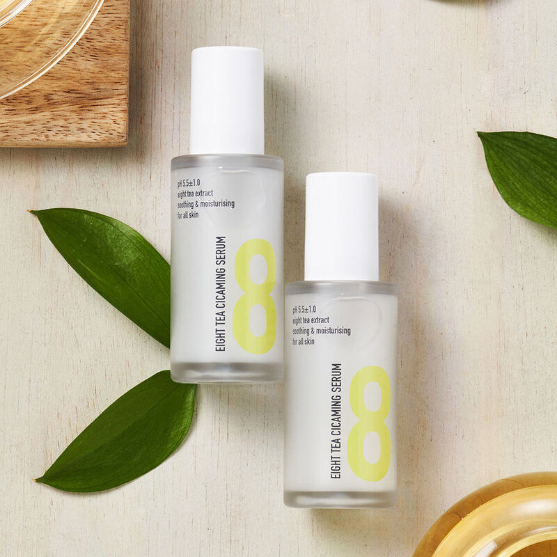 BOM Facial Serum - Eight Tea Cicaming for Moisture and Skin Health - Beauty Buddy
