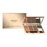 Browit Eyebrow & Eyeshadow Palette - 7 Colors + Wax - Beauty Buddy