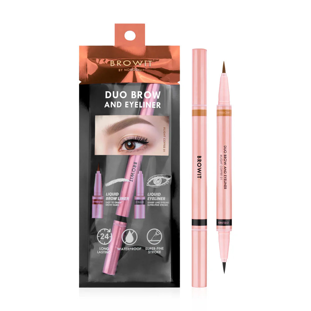 Browit Duo Brow & Eyeliner - #01 Light Coffee - Beauty Buddy