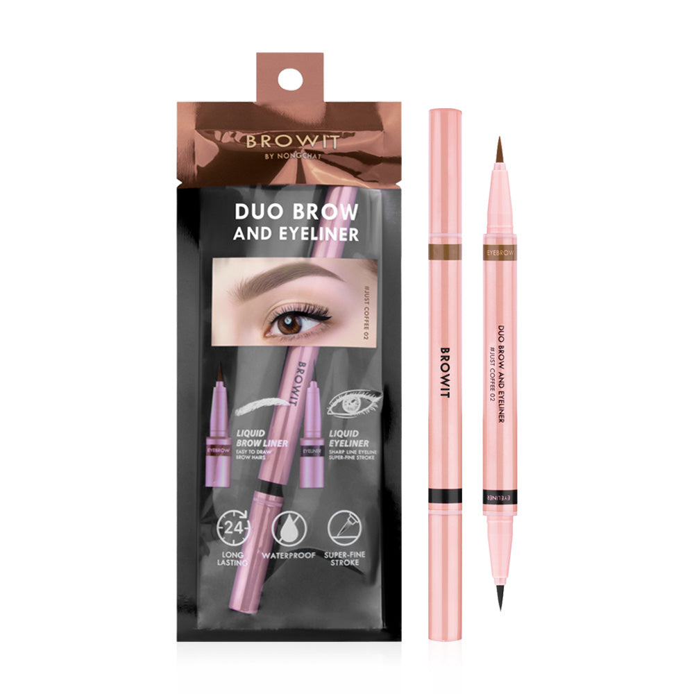 Browit Duo Brow & Eyeliner - #02 Just Coffee - Beauty Buddy