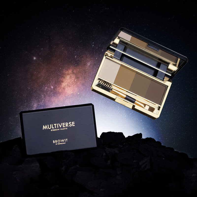 Browit Eyebrow Palette - 4-in-1 Cosmic Latte with Highlight - Beauty Buddy