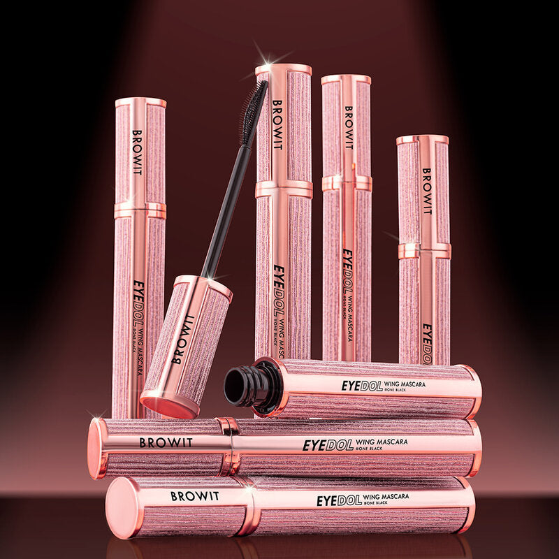 Browit Eyedol Wing Mascara - Bouncy Eyelash Formula in One Black - Beauty Buddy