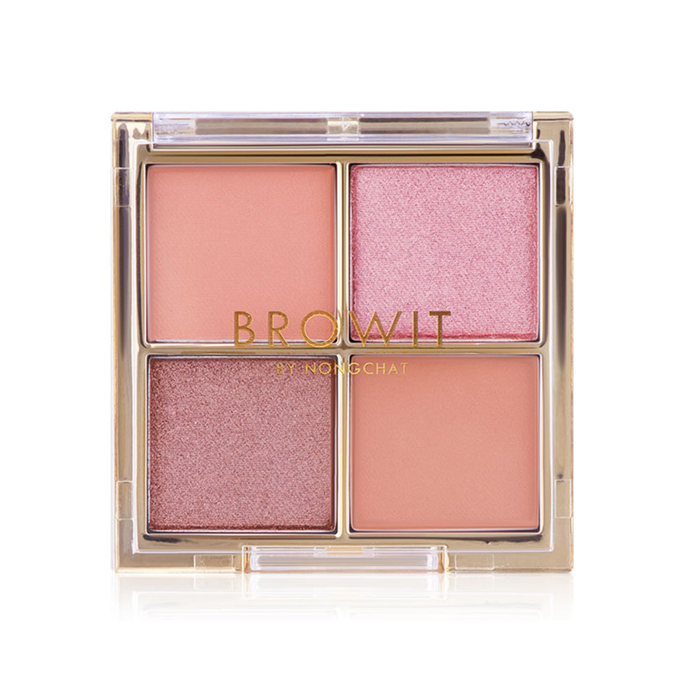 Browit Eyeshadow Palette - Rose Peach Shades - Beauty Buddy