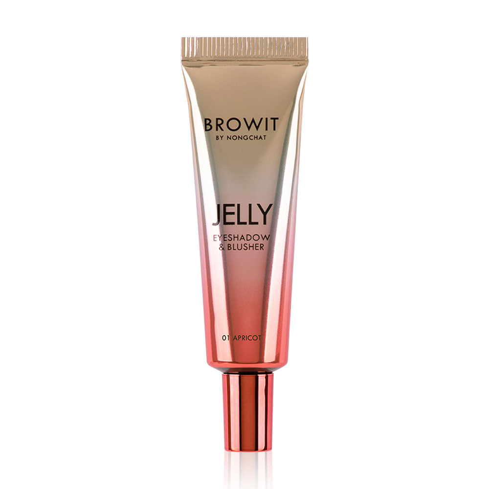 Browit Jelly Eyeshadow & Blusher - Apricot Color Enhancer - Beauty Buddy