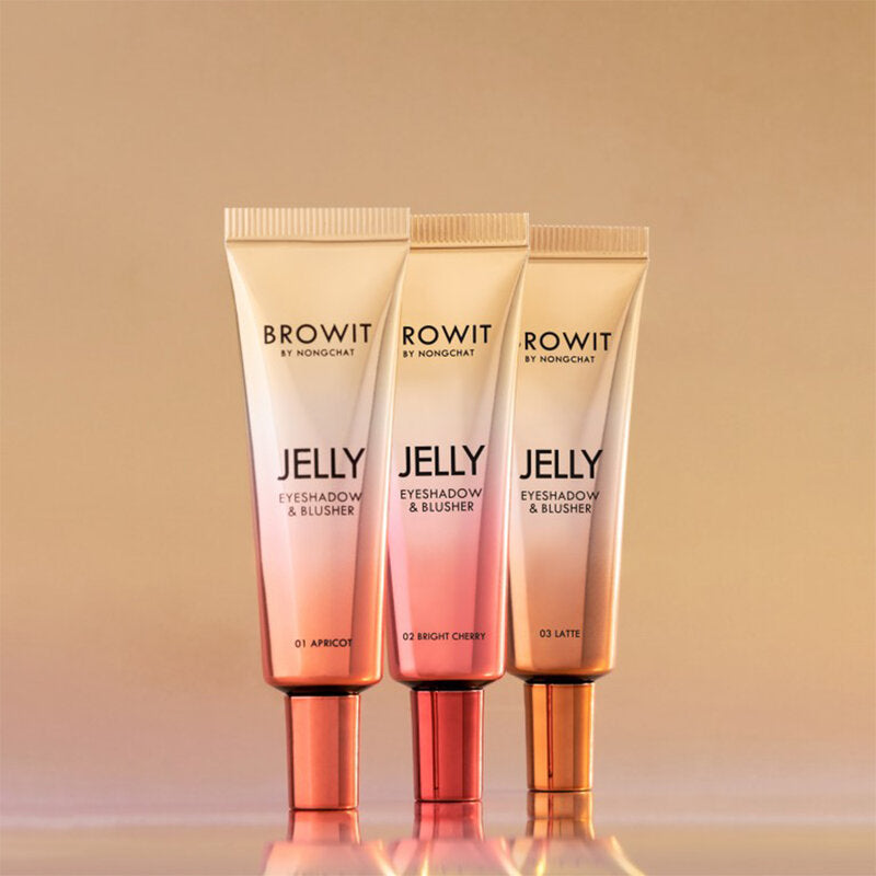 Browit Jelly Eyeshadow & Blusher - Apricot Color Enhancer - Beauty Buddy