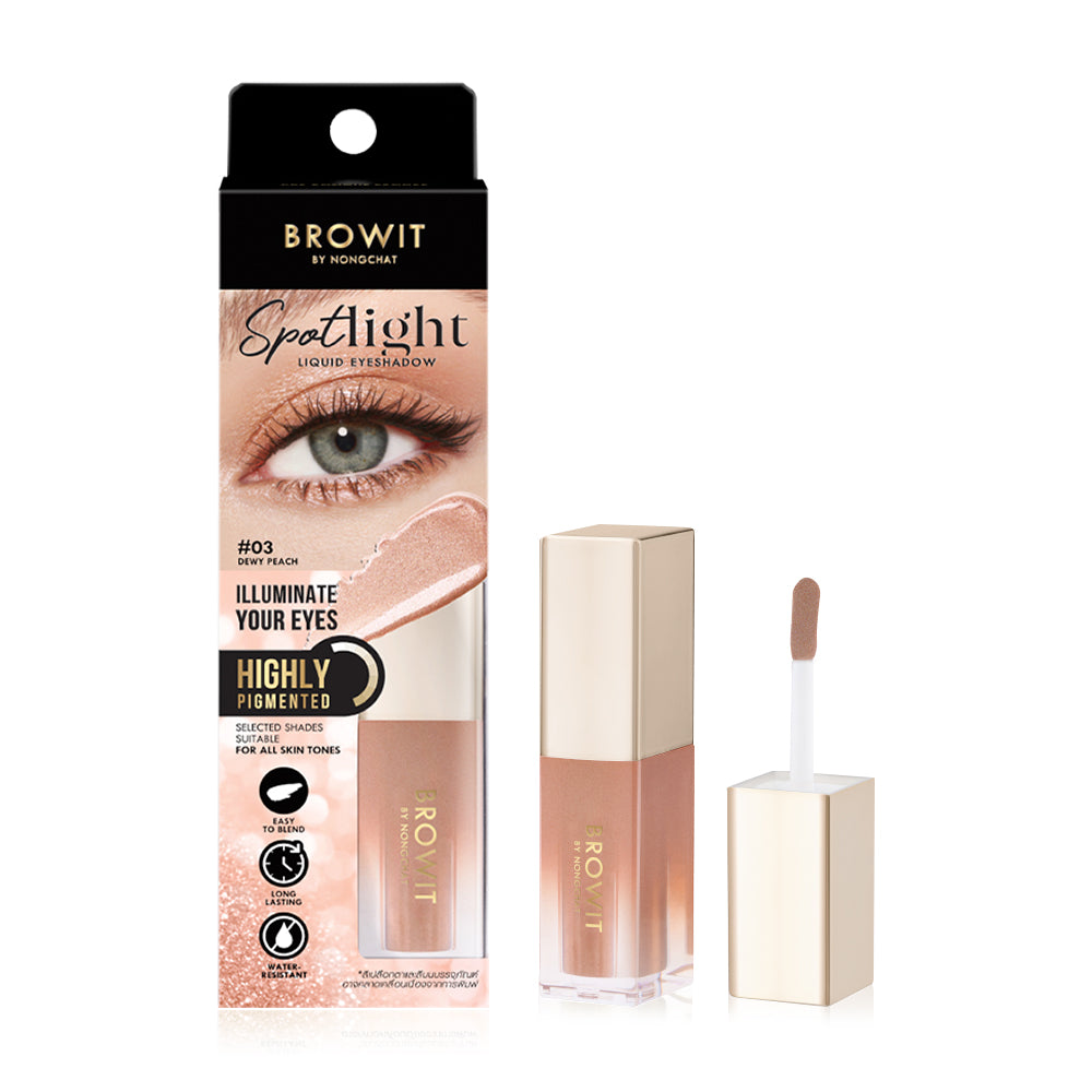 Browit Liquid Eyeshadow - #03 Dewy Peach - Beauty Buddy