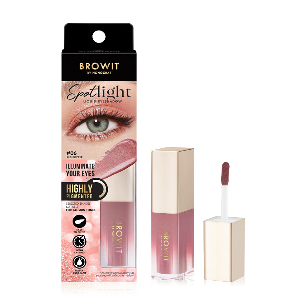 Browit Liquid Eyeshadow - #06 Red Copper - Beauty Buddy