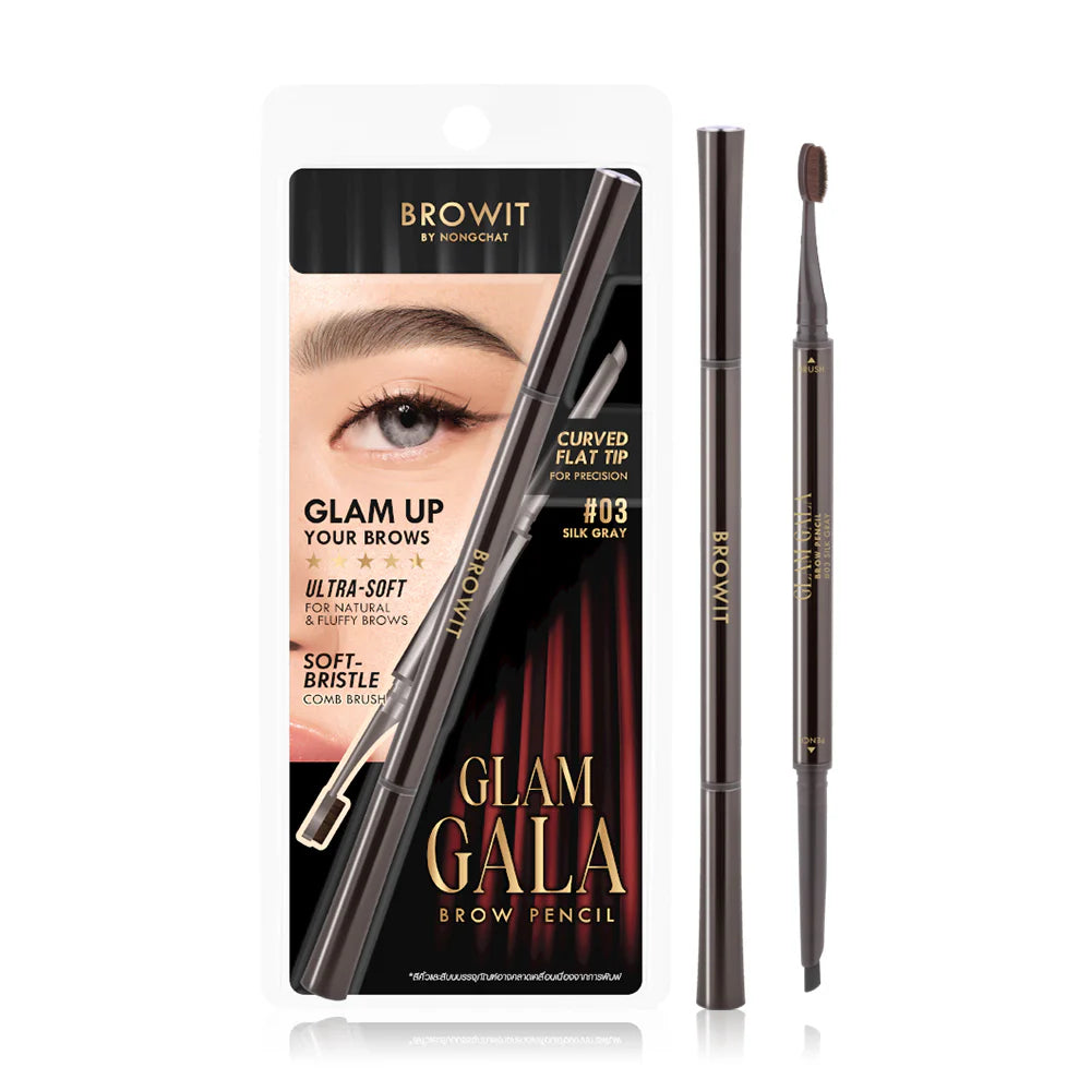 Browit Glam Gala Brow Pencil 0.12g #03 Silk Gray