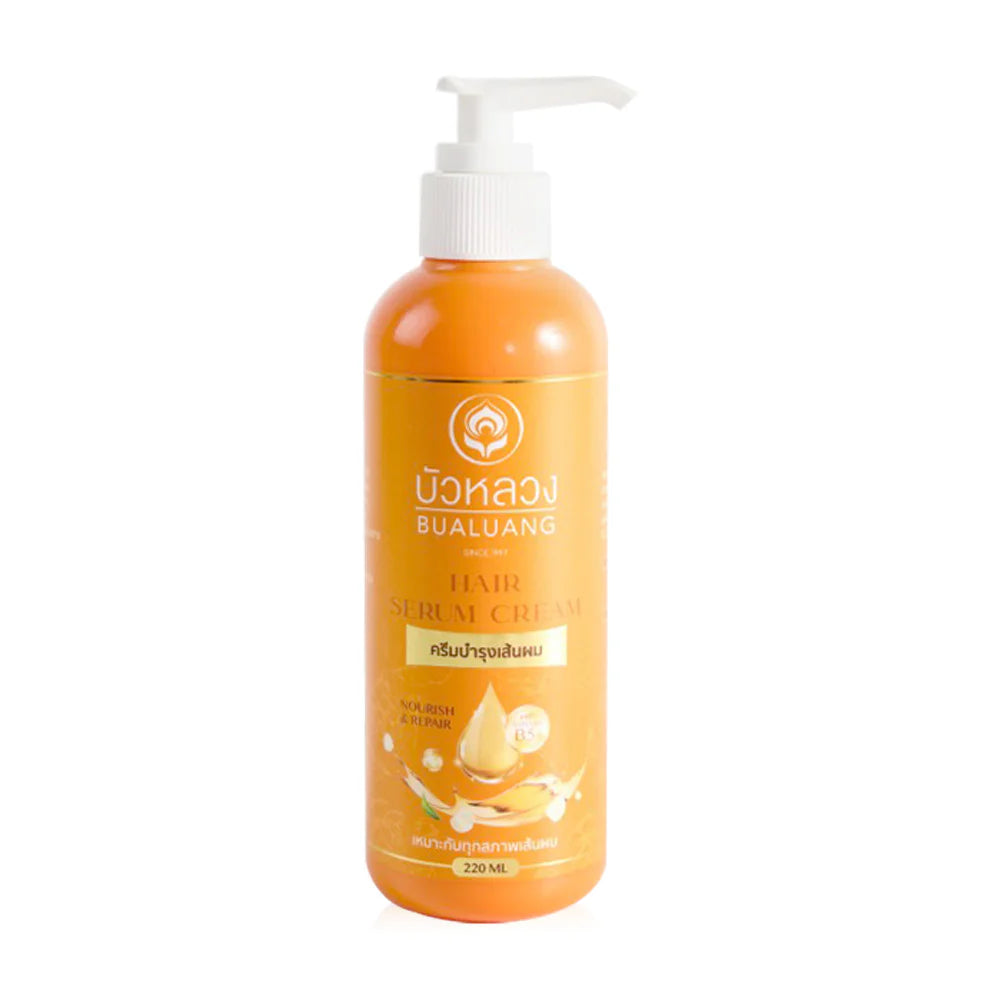 Bualuang Hair Serum Cream Vitamin E+ 220ml
