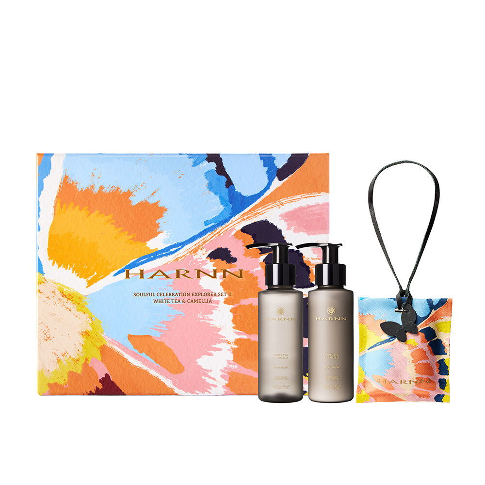 Harnn Soulful Celebration Explorer Set - White Tea & Camellia