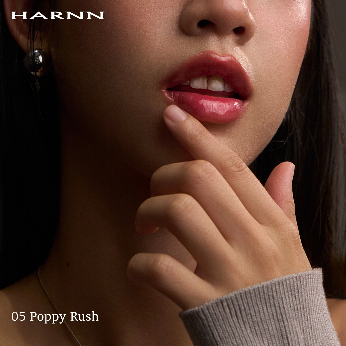 Harnn Lip Treatment Oil - 05 Poppy Rush 2 g.