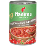 Fiamma Vesuviana Organic Tomatoes Diced in Organic Tomato Juice