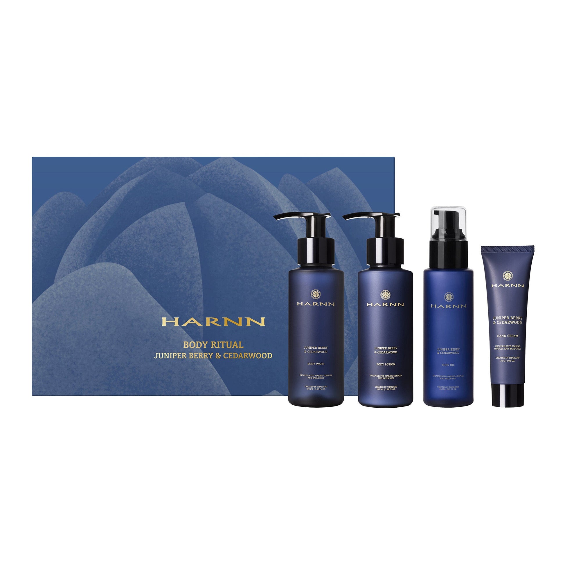 Harnn Body Ritual Gift Set - Juniper Berry & Cedarwood