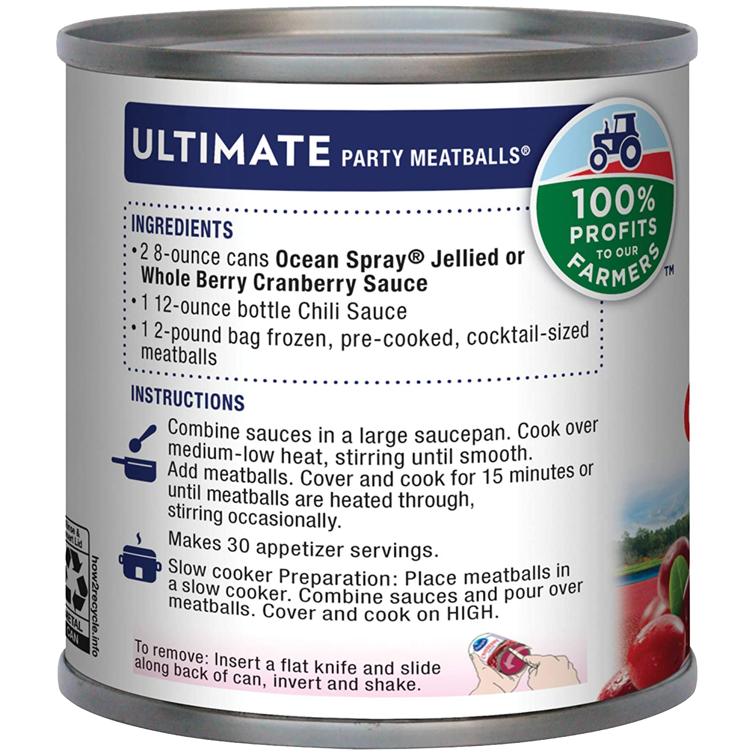 Ocean Spray Jellied Cranberry Sauce