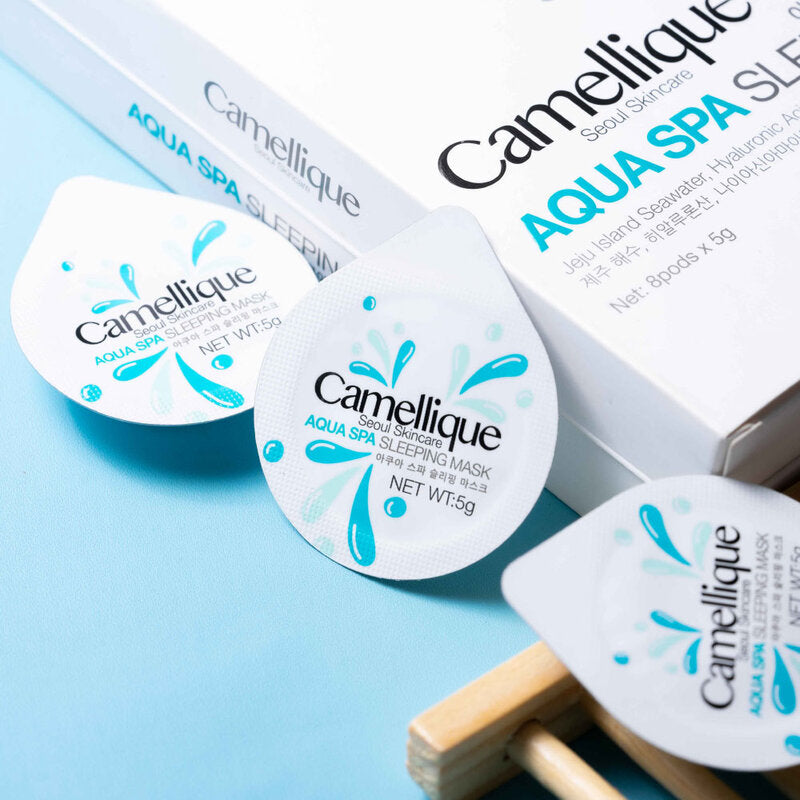 Camellique Aqua Spa Sleeping Mask 8pcs x 5g