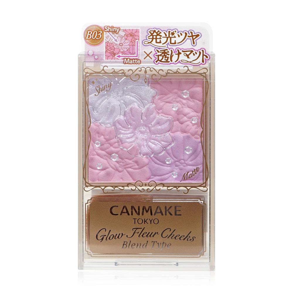 Canmake Glow Fleur Cheek Blend 5.4g #B03 Lavender Dream