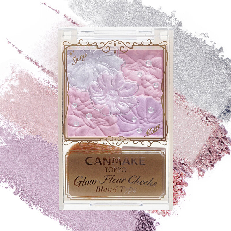 Canmake Glow Fleur Cheek Blend 5.4g #B03 Lavender Dream