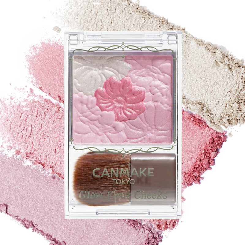 Canmake Glow Fleur Cheeks 5.7g #17 Strawberry Milk Fleur