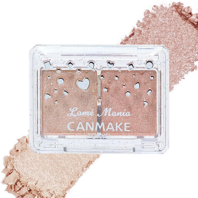 Canmake Lame Mania 2.7g #01 Apricot Puree Glitter Eyeshadow