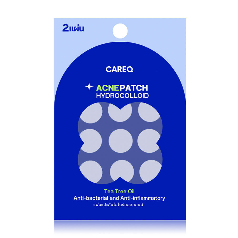 CAREQ Acne Patch Hydrocolloid 24 Dots 0.25 mm #Translucent