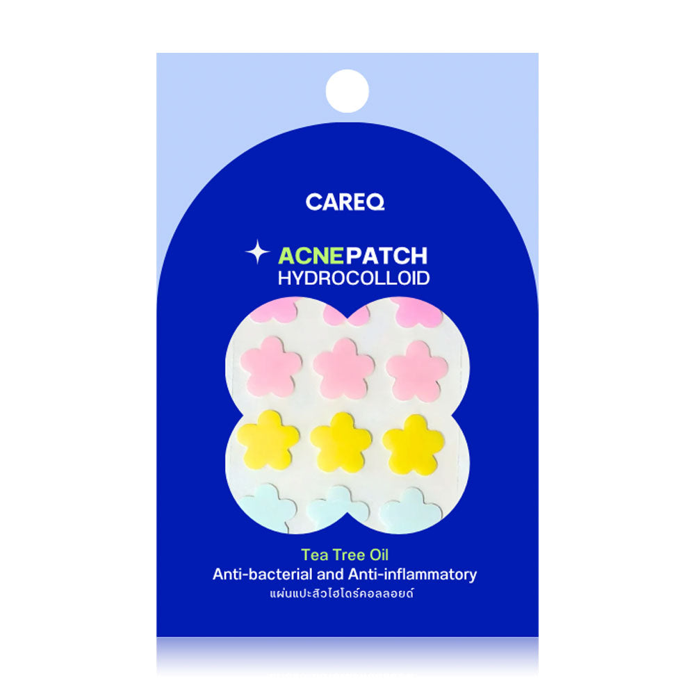 CAREQ Acne Patch Hydrocolloid 24 Dots #Flower4A