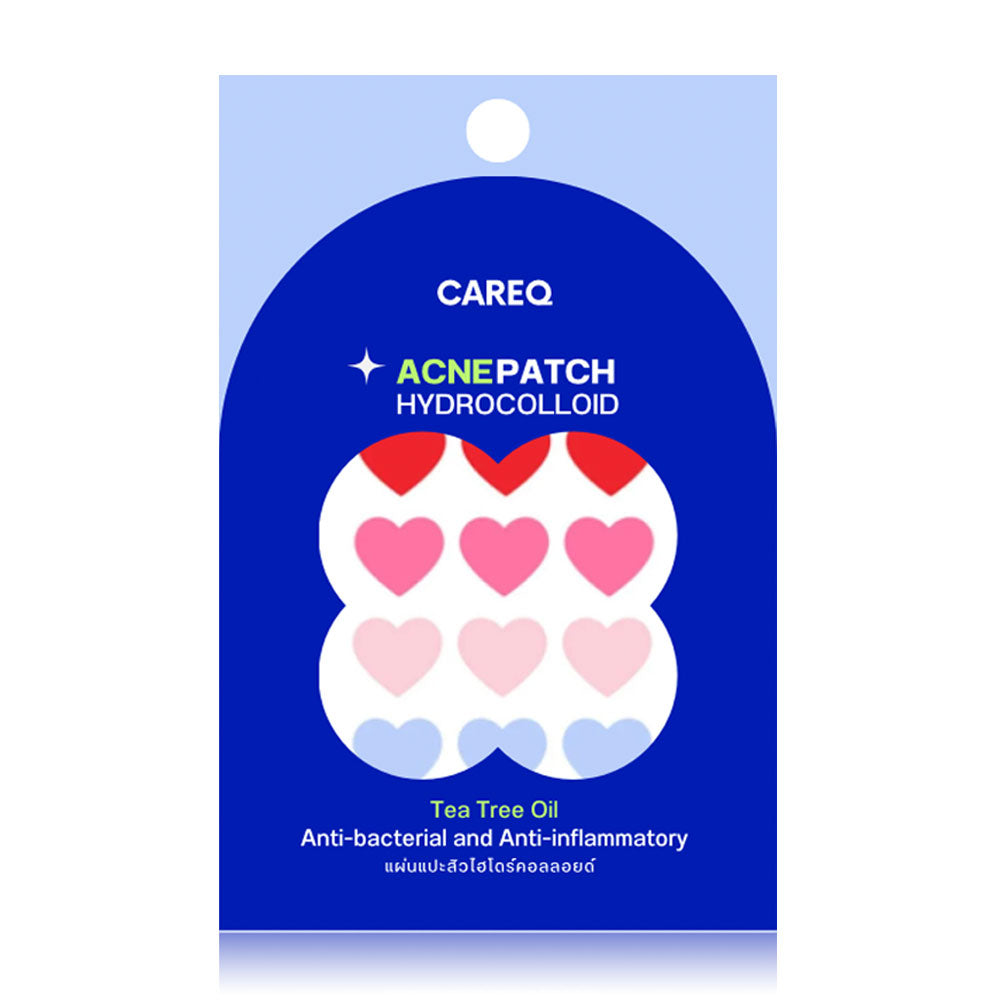 CAREQ Acne Patch Hydrocolloid 24 Dots #Heart