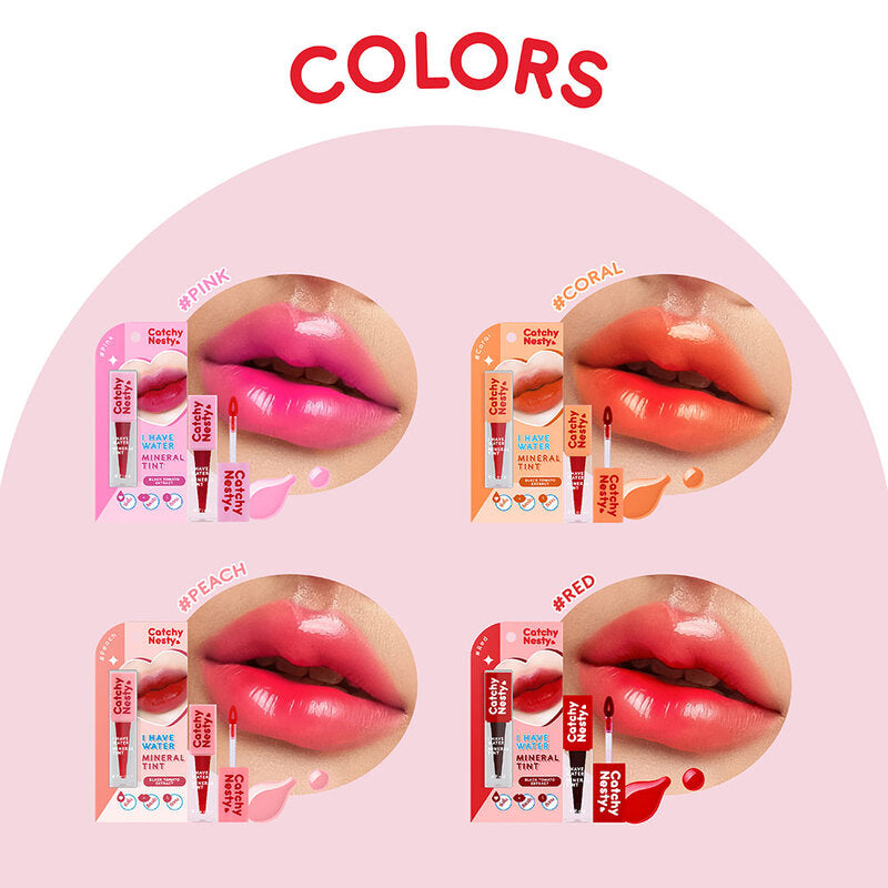 Catchy Nesty I Have Water Mineral Tint 3g #Coral