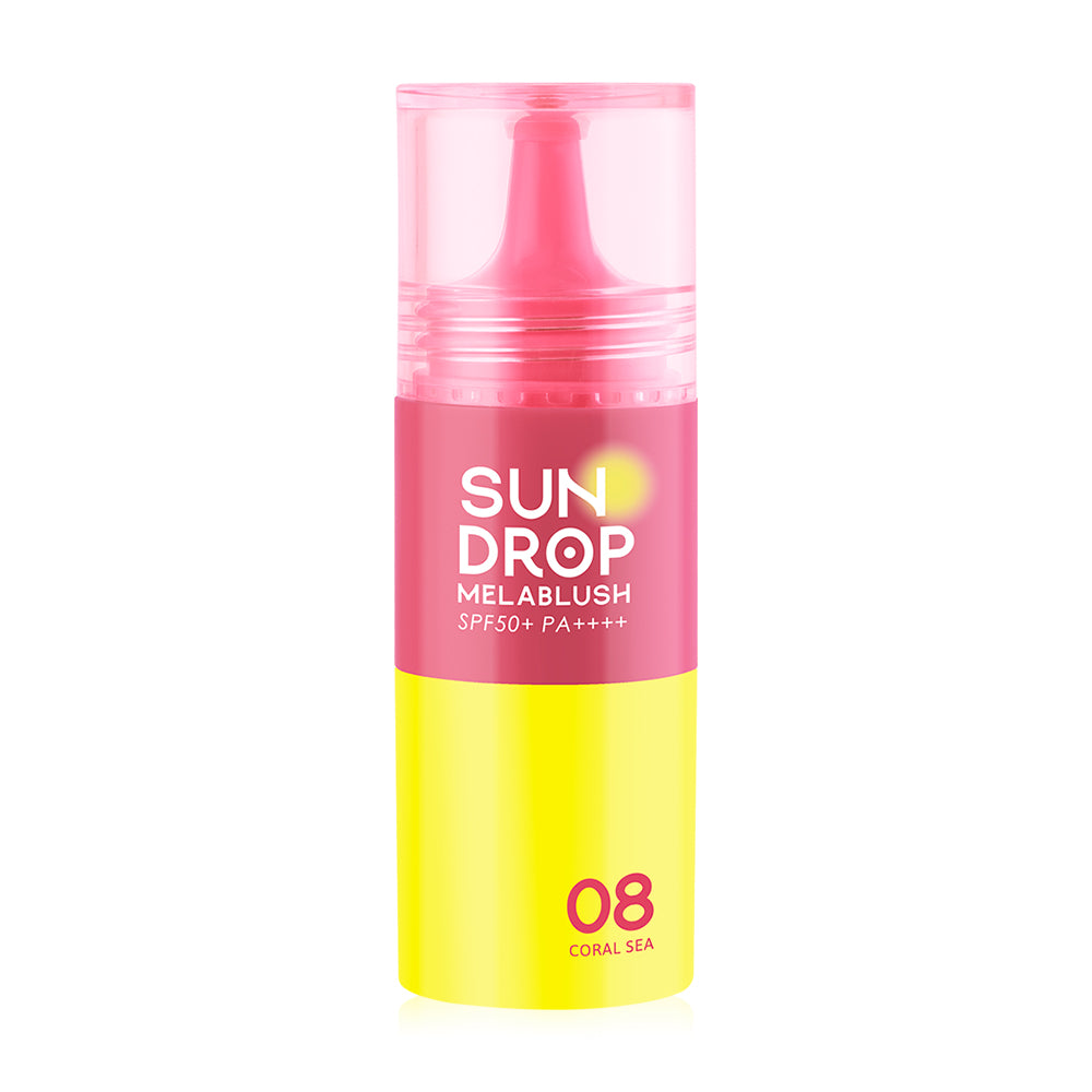 Cathy Doll Sundrop Melablush SPF50+ PA+++++ 6g #08 Coral Sea