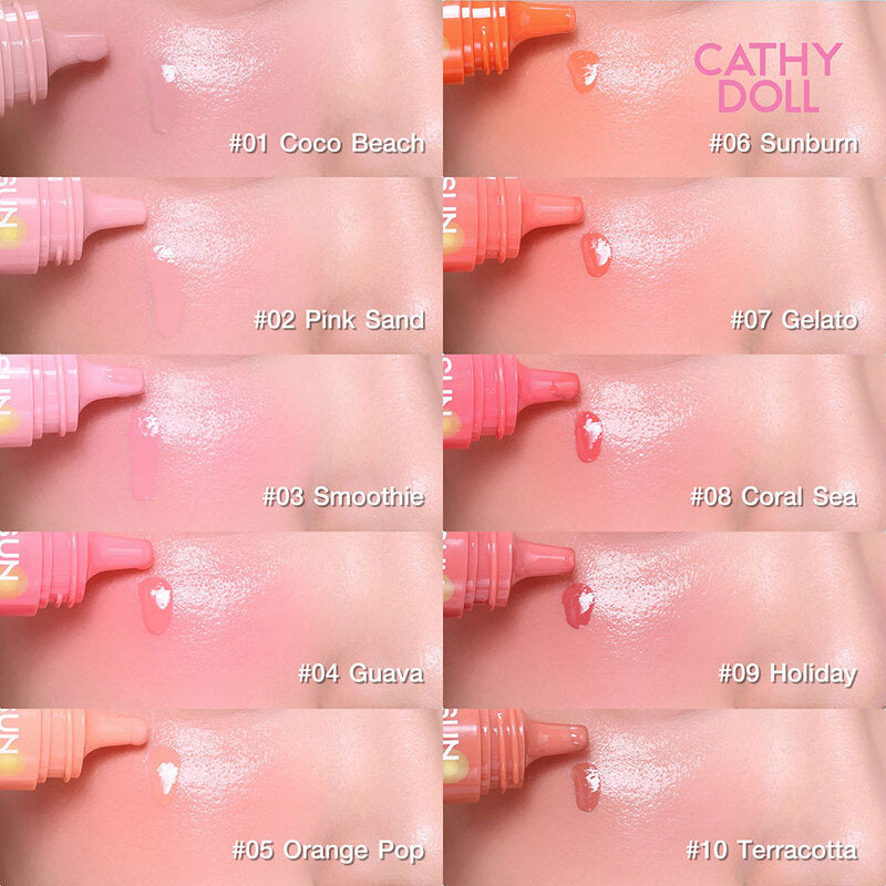 Cathy Doll Sundrop Melablush SPF50+ PA+++++ 6g #09 Holiday