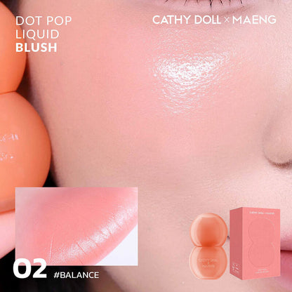 Cathy Doll x Maeng Dot Pop Liquid Blush 4g #02 Balance