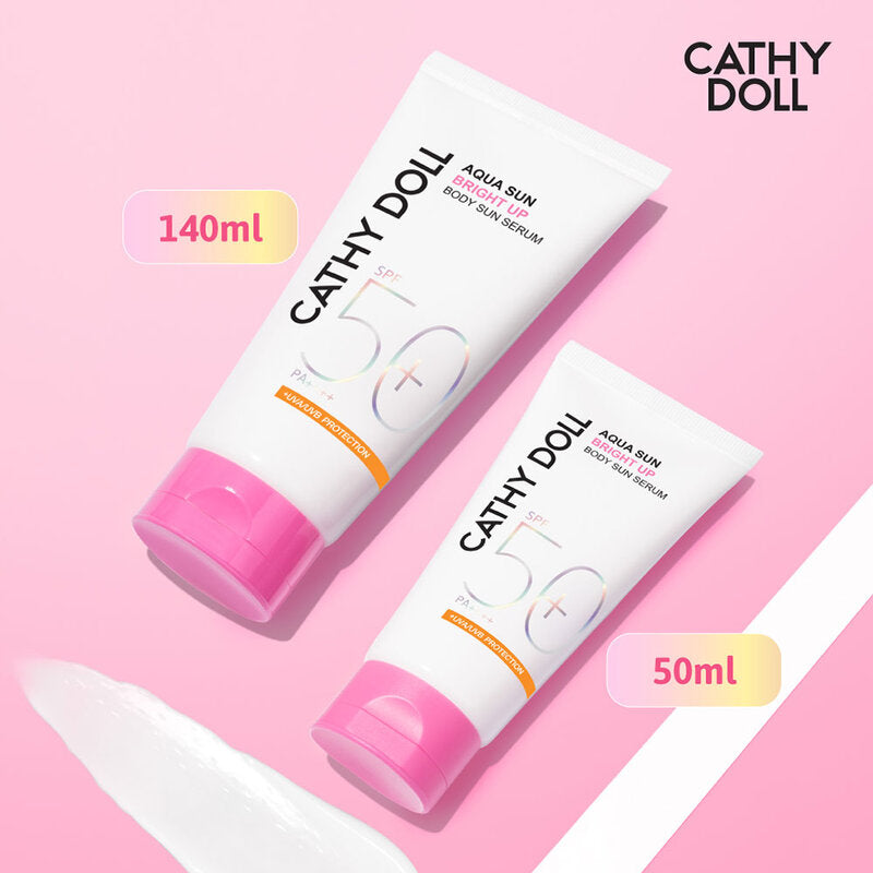Cathy Doll Aqua Sun Bright Up Body Sun Serum SPF50+ PA++++ 140ml