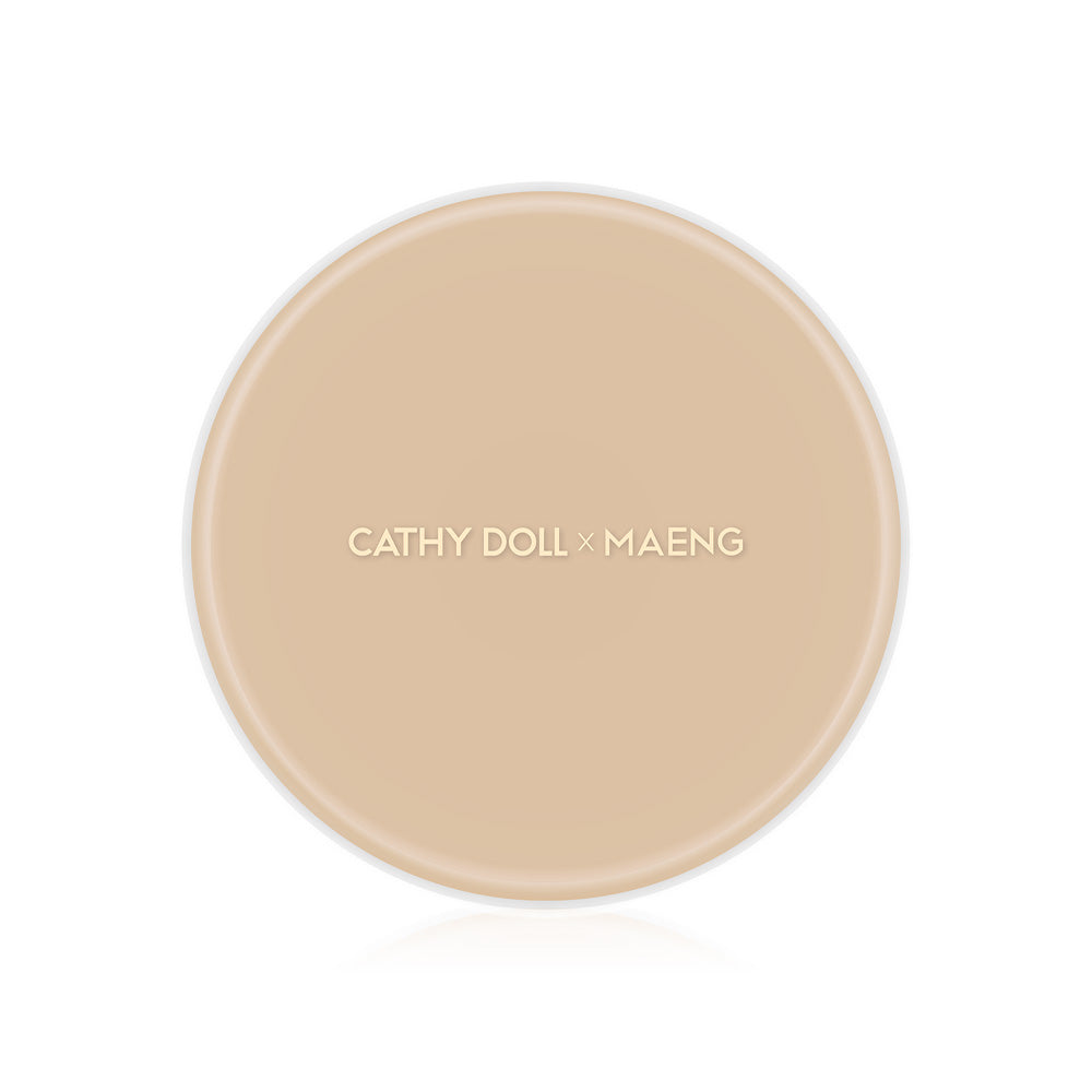 Cathy Doll x Maeng Skin Like Waterfall Cushion SPF38 PA+++ 15g #05 Sand