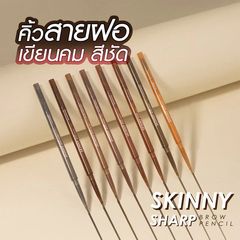 Cathy Doll Brow Pencil - Automatic Slim Square Head #08 Caramel - Beauty Buddy