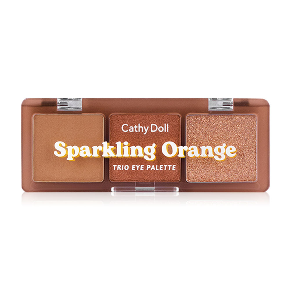 Cathy Doll Eye Palette - Cheers Around Trio in Sparkling Orange - Beauty Buddy