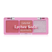Cathy Doll Eye Palette - Cheers Around Trio with 3 Textures - Beauty Buddy